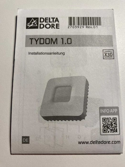 Vand termostat Delta Dore Tybox 137 si automatizare - Tydome 1