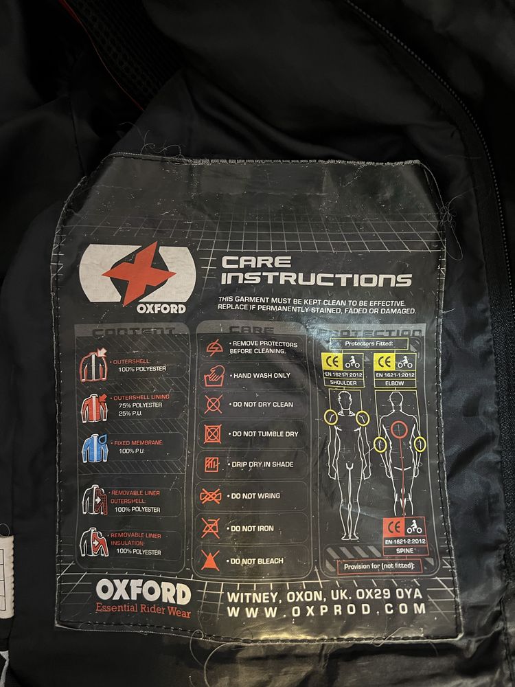 Geaca Moto Oxford