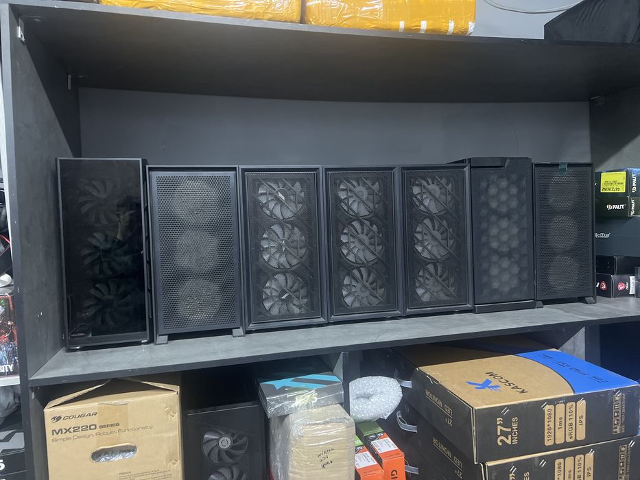 Игровые корпуса с блок питанием 650-700 ватт