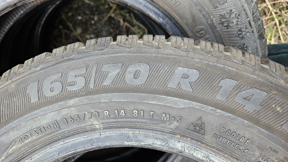 4бр гуми 165 70 14 семперит