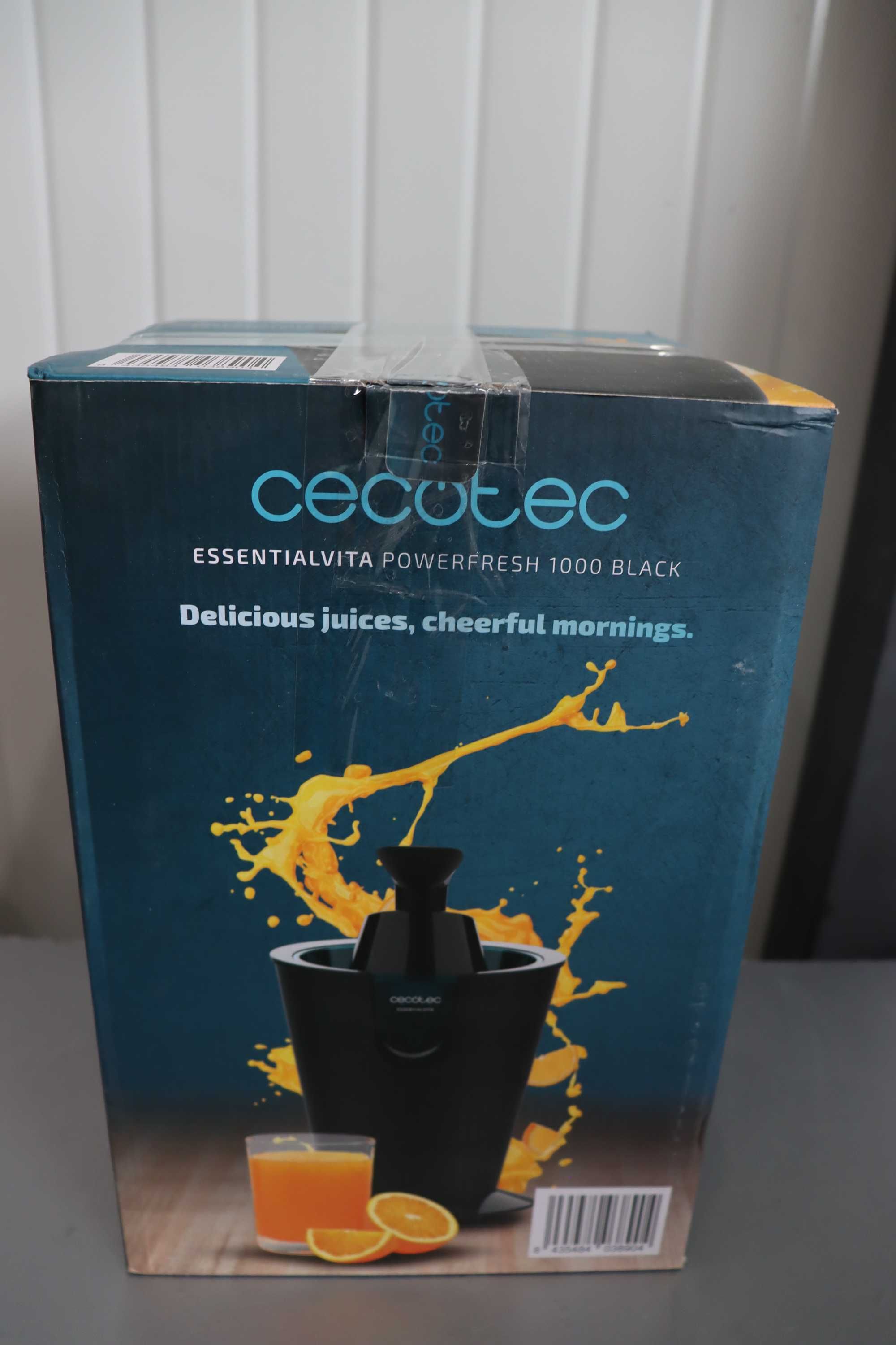 Сокоизстисквачка за цитруси Cecotec EssentialVita 1000W, цитрус преса