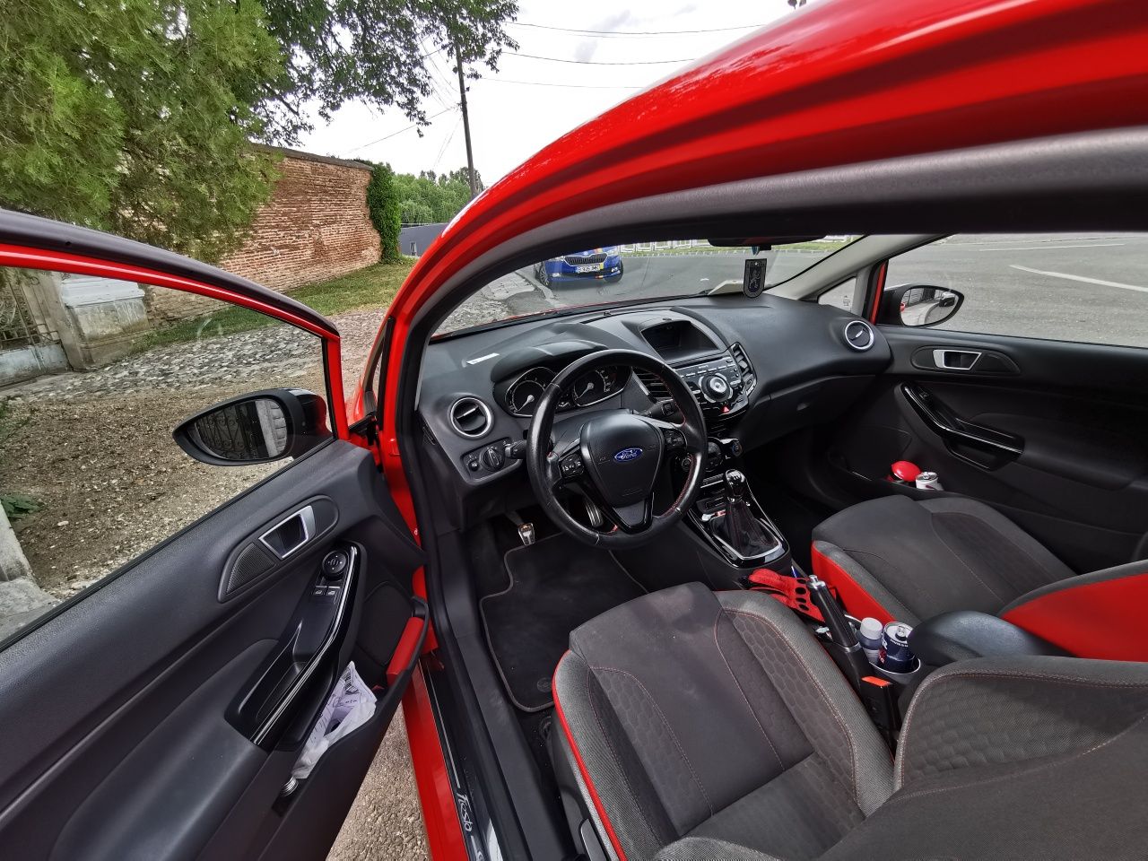 Ford Fiesta ST Line red/black limited edition