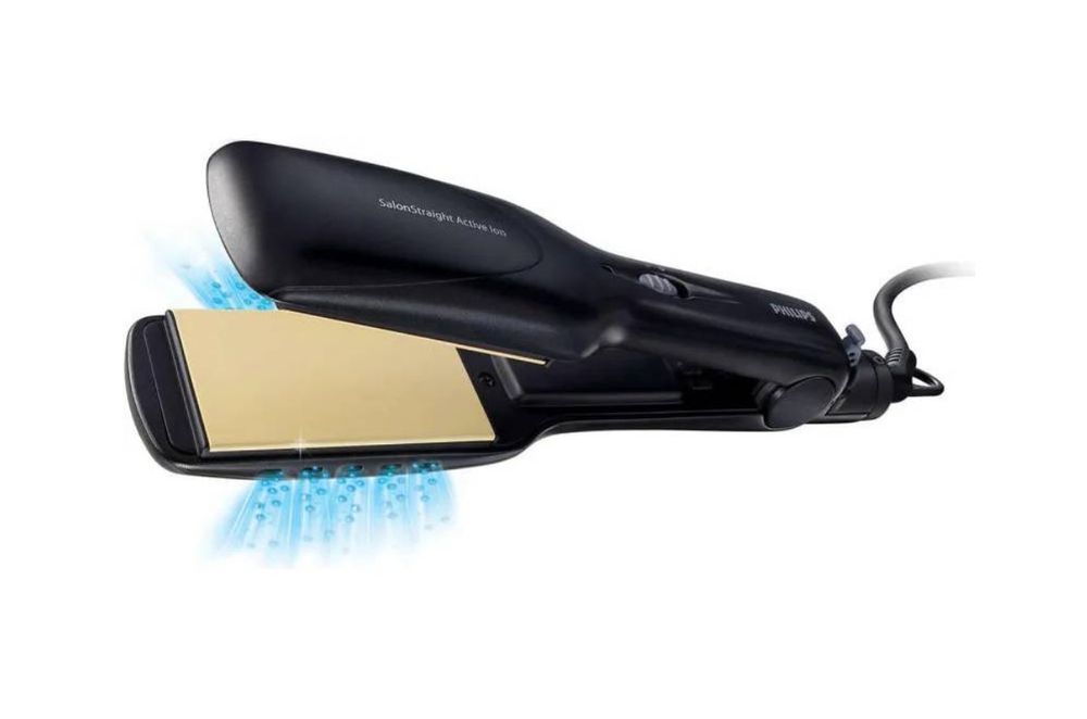 Преса за коса с йонна технология срещу наелектризиране на косата