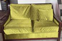 Vand set canapea 2 locuri + fotoliu