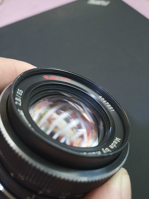 Obiectiv Rollei-HFT Sonnar 85mm f2.8 montura M42