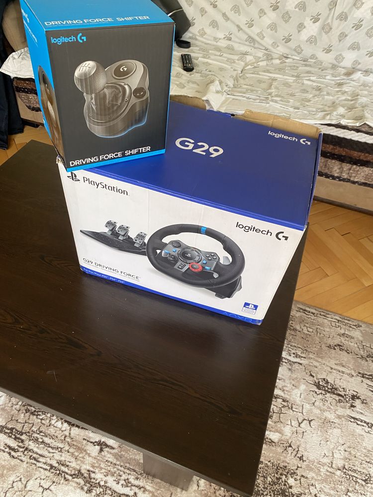 logitech g29 + shifter