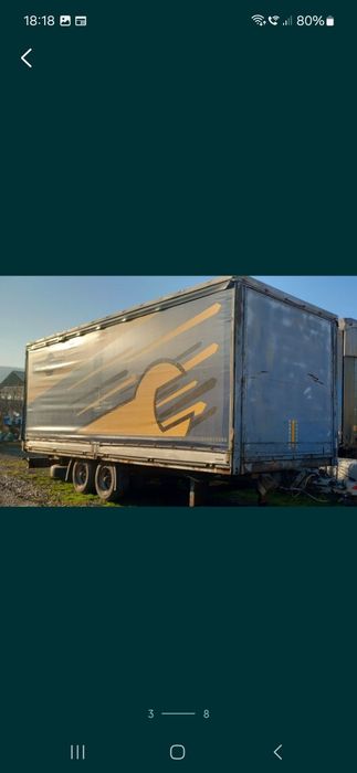 Remorca camion 10500 kg spier