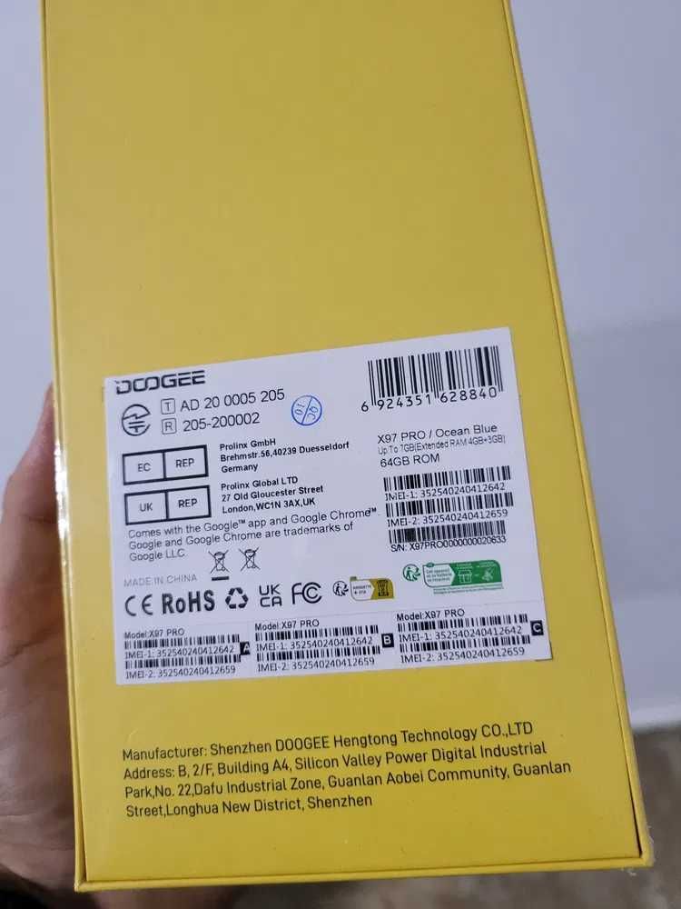 Doogee x97 pro NOU