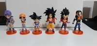 Set figurine anime dragon ball gt 6 piese , Goku, Trunks, Vegeta