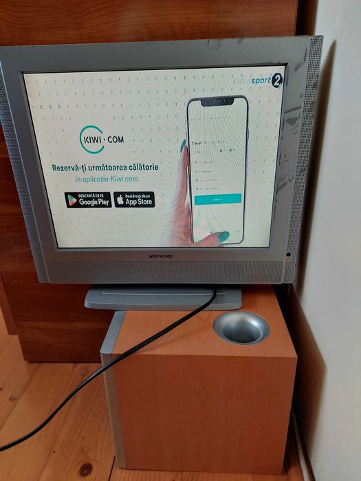 Televizor lcd mic Wetwood 15" fara telecomanda