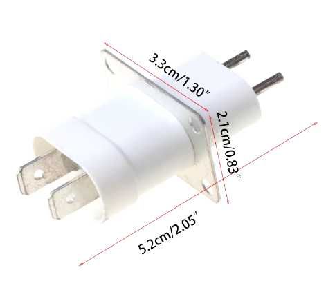 Mufa, conector magnetron cuptor microunde