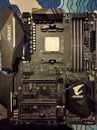 Placa de baza Aorus AX370 K7 + Ryzen 5 2600