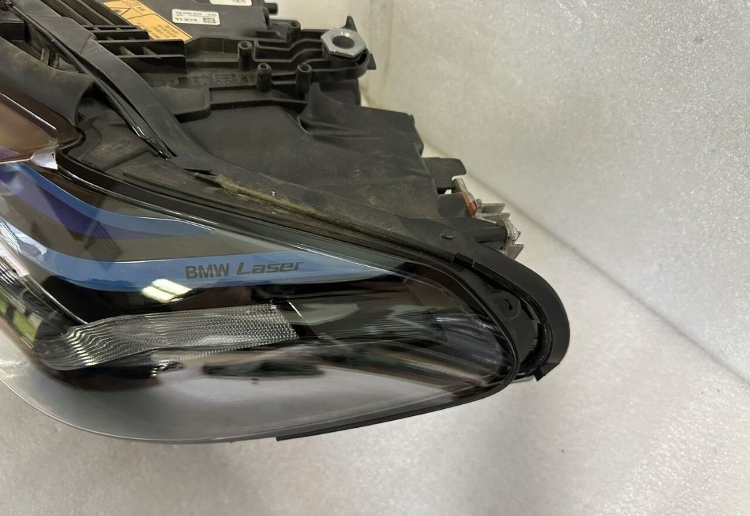 Фара BMW G30 F90 Shadow line Black Laser левая