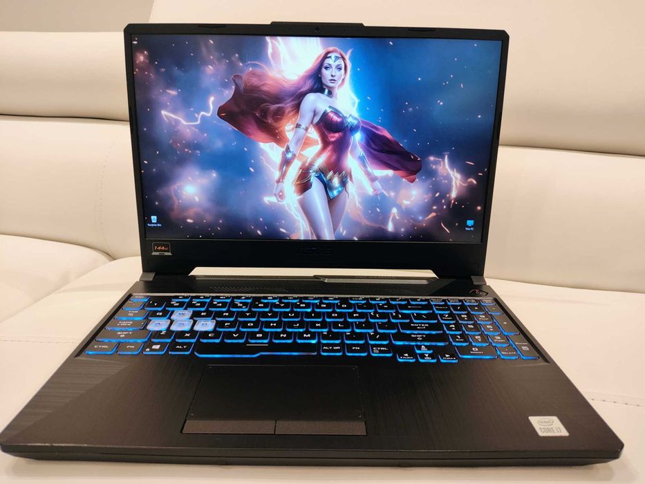 Laptop gaming Asus ROG TUF, intel core i7-10750H, video  6 GB