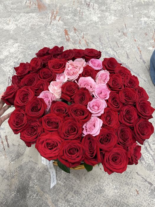 Цветы свежие 51 роза