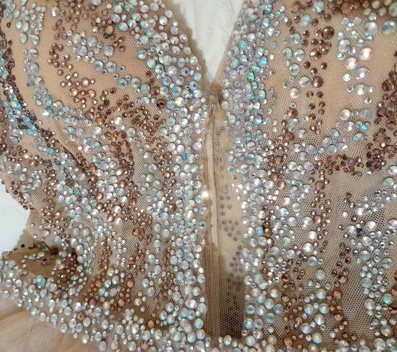 РАДИЧЕВ ELECTRA бутикова Абитуриентска /вечерна рокля размер XS