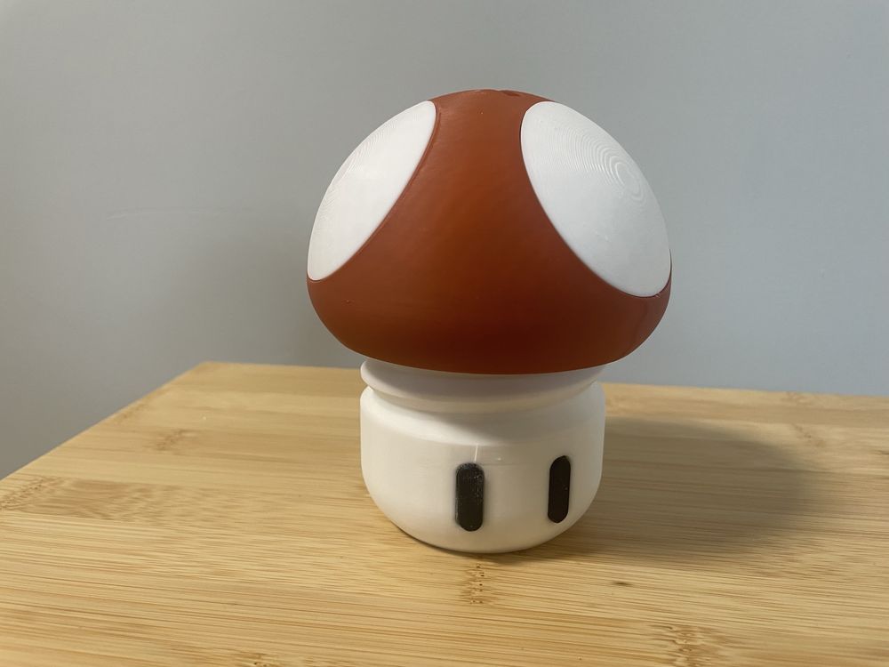3Д принтирана касичка Super Mario mushroom