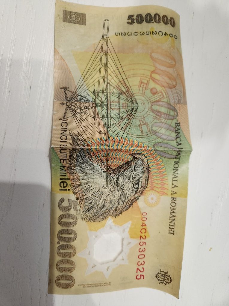 Bancnota 500.000 lei