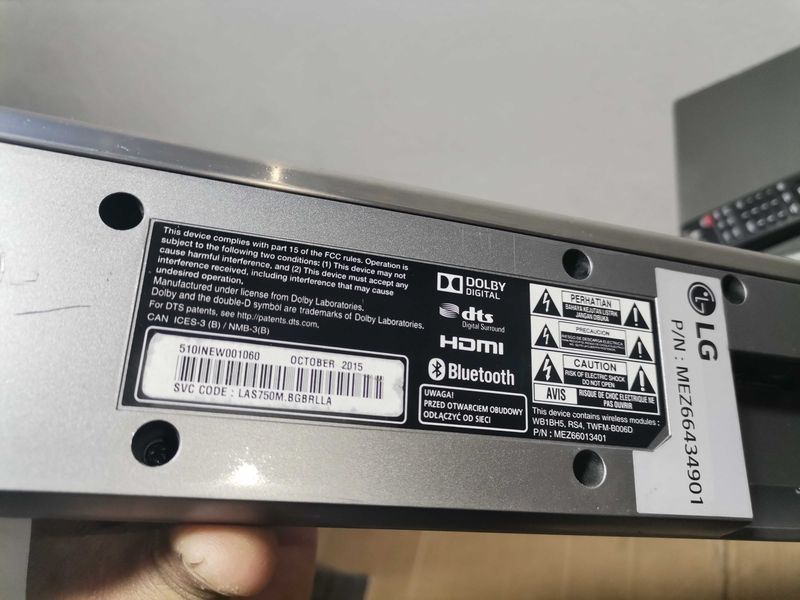 Саундбар - LG S75A2-D