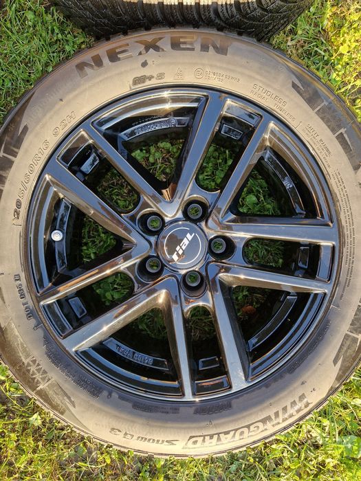Roți iarnă, jante Al Ford Focus, Mondeo R16, cauciucuri  205 60 16 8mm