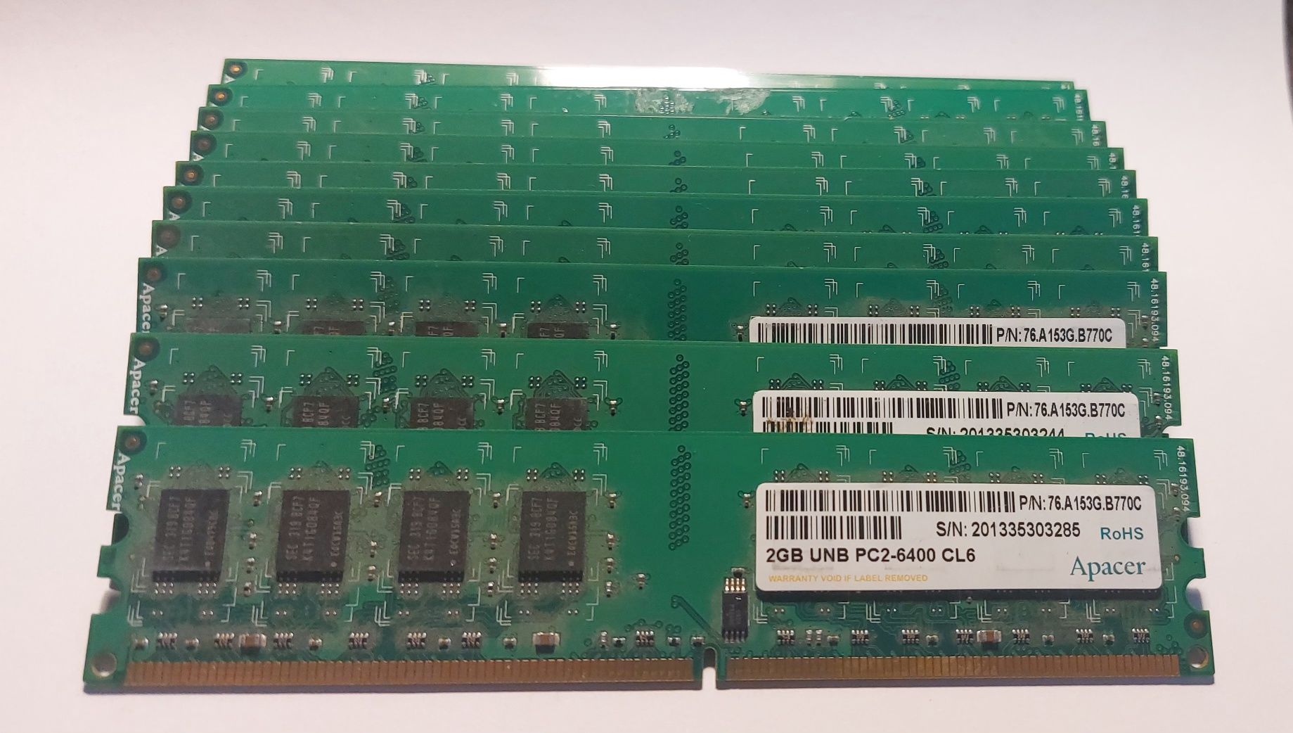 Memorie 2/4 G, DDR2/3 Corsair, HP, Apacer,  Elpida