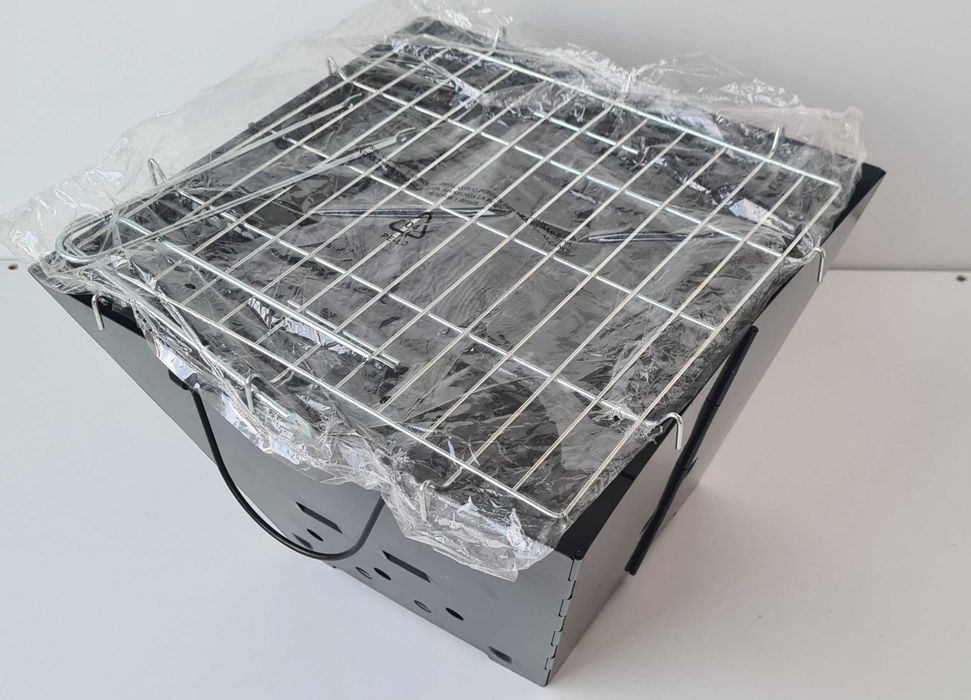 Gratar pliabil NOU pentru diverse locatii (curte, balcon, camping)