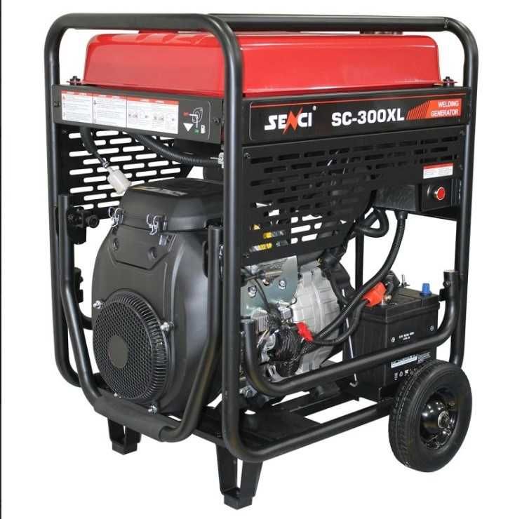 Заваръчен генератор бензинов SENCI SC-300XL 3.5kW до 300А