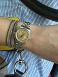 Ceas rolex Date Just Lady, oțel & aur galben, 26 mm
