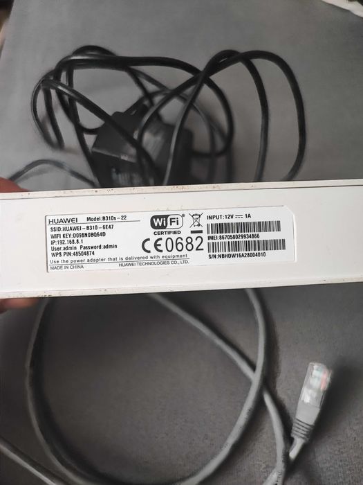 Vând/schimb Router 4g Huawei b310-22 defect(nu prinde semnal 4g)