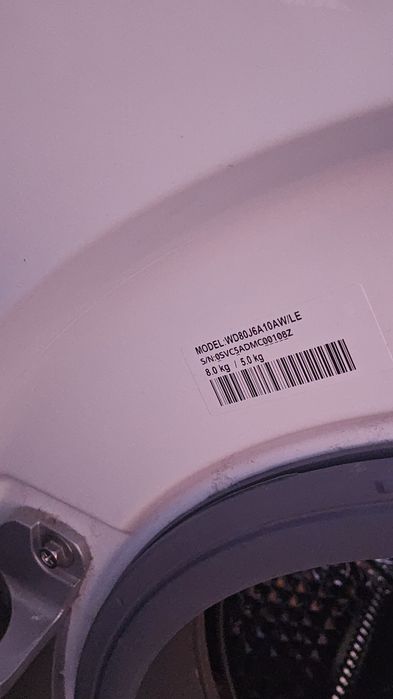 Masina de spalat cu uscator samsung de 8kg  1300lei