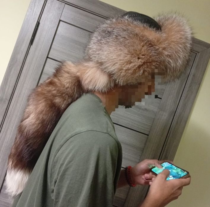 Шапка малахай натуралка