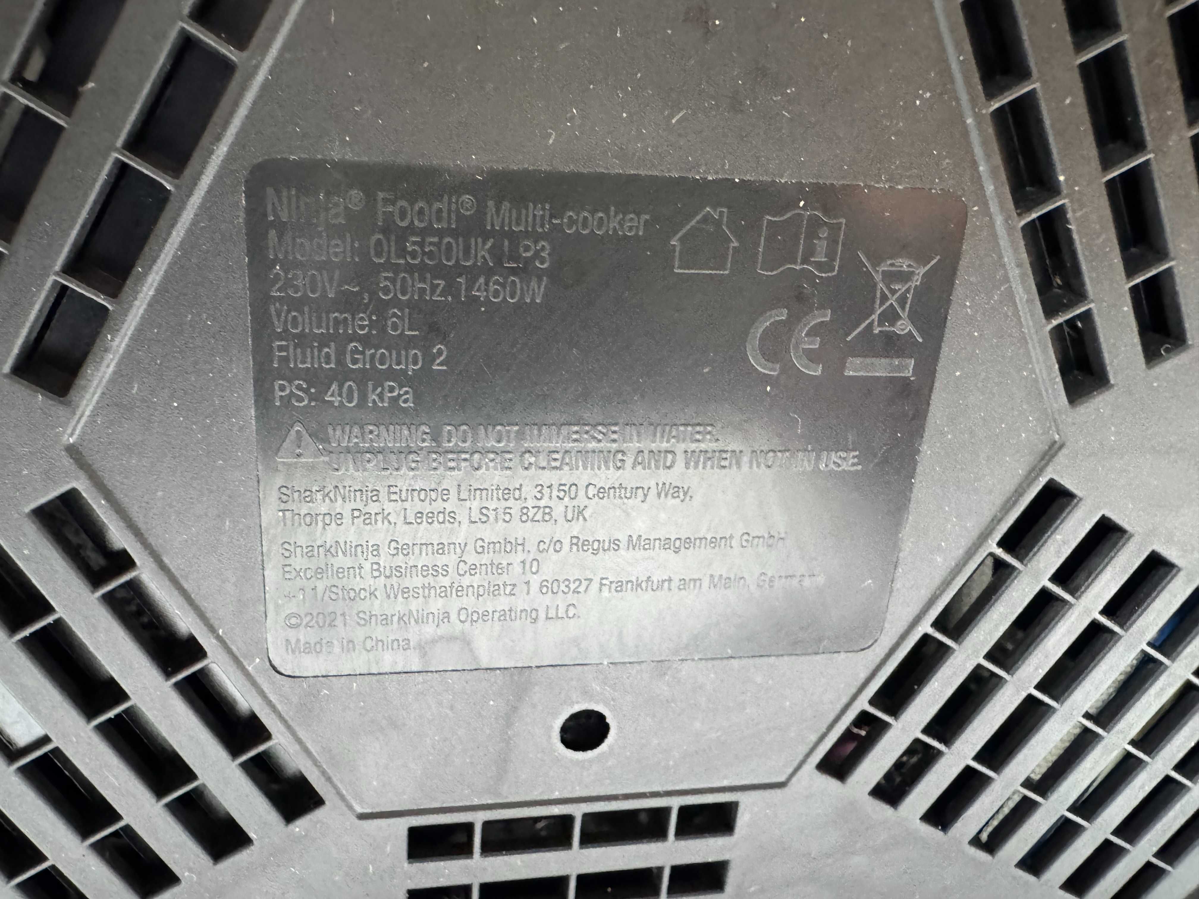 Мултикукър - Ninja Foodi 11-in-1 / 6L / OL550UK