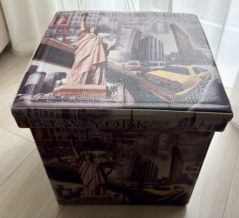 Табуретки с място за съхранение 35х35 см