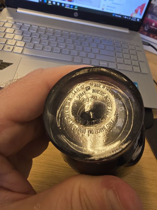 Parfum Paco Rabanne Invictus intense, utilizat, aprox 45ml ramasi