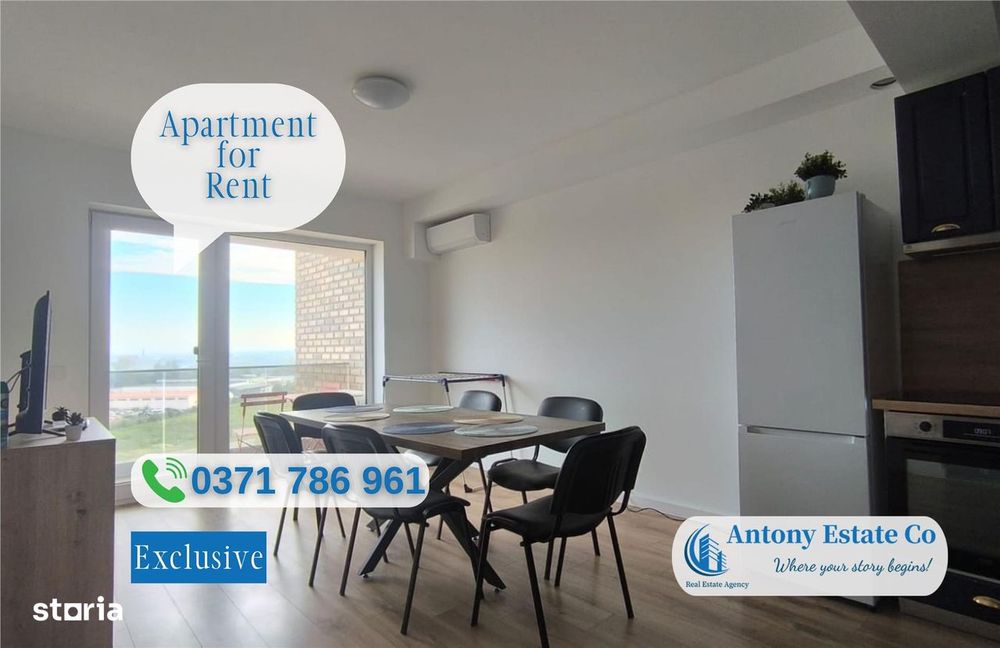 Apartament de inchiriat, 3 camere, Open Space, Nufarul- Oradea