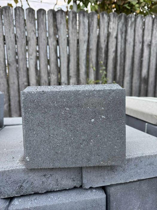 Vand boltari de gard Rivago gri antracit 20×20 cm