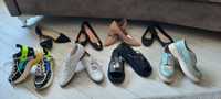 Кожаная и замшевая обувь Zara, Aquazzura на 39 размер