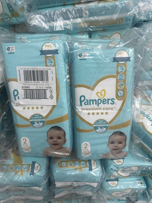Pampers active  nr 3 82 buc