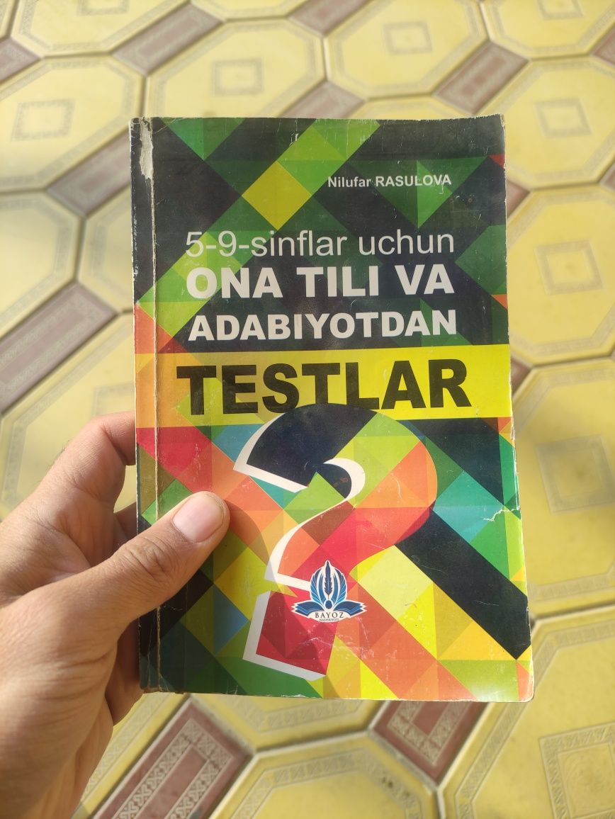 Ona tilidan testlar (Bepul)