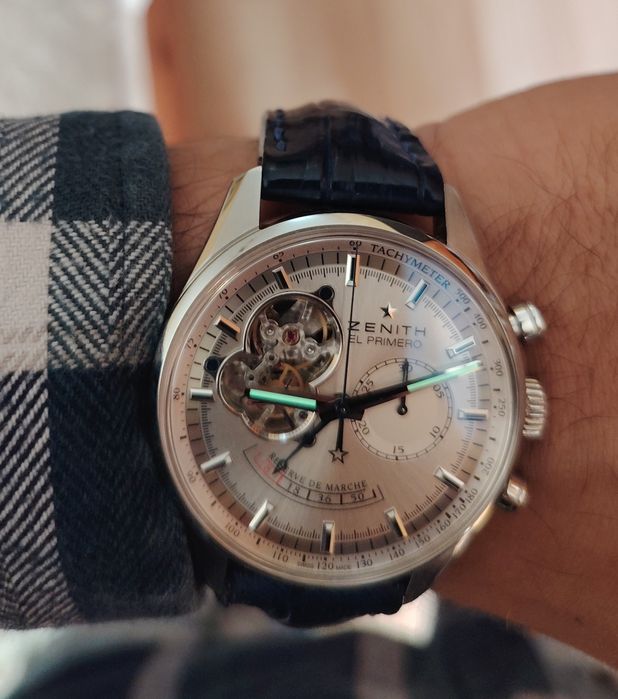 Zenith El Primero Chronomaster Open Hearth Chronograph