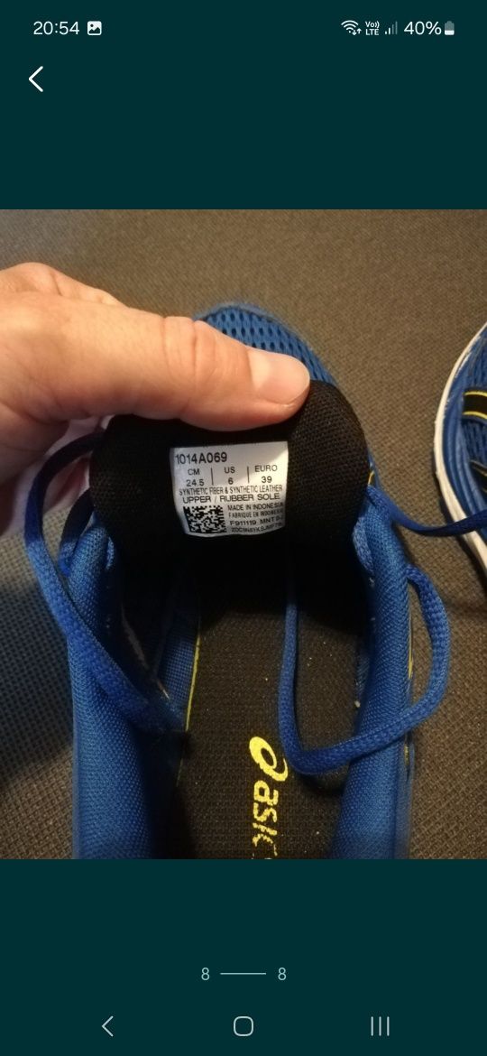 Asics marimea 39