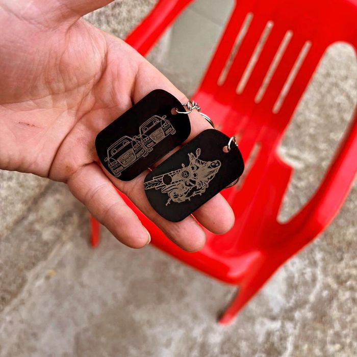 Гравиране на ключодържатели