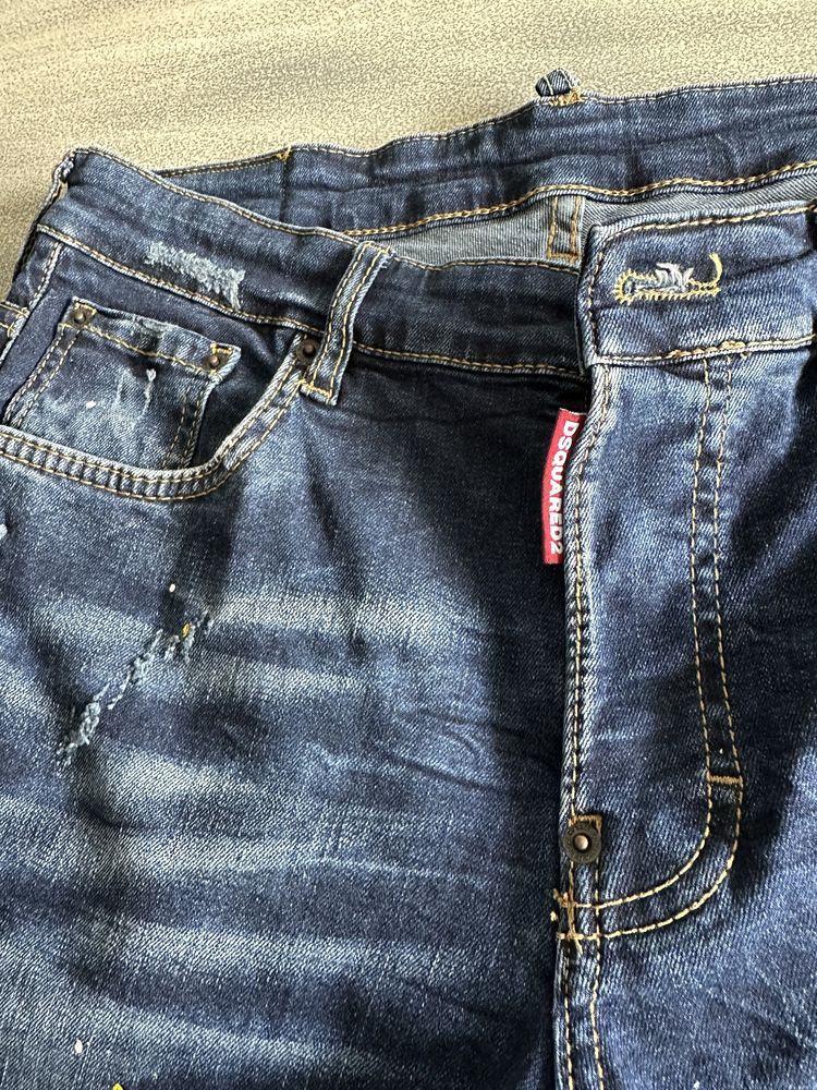 Мъжки къси дънки Dsquared