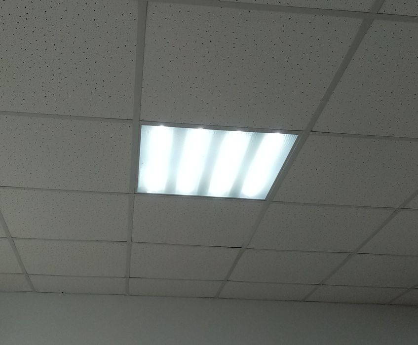 Светодиодная панель на потолок. 100 ватт