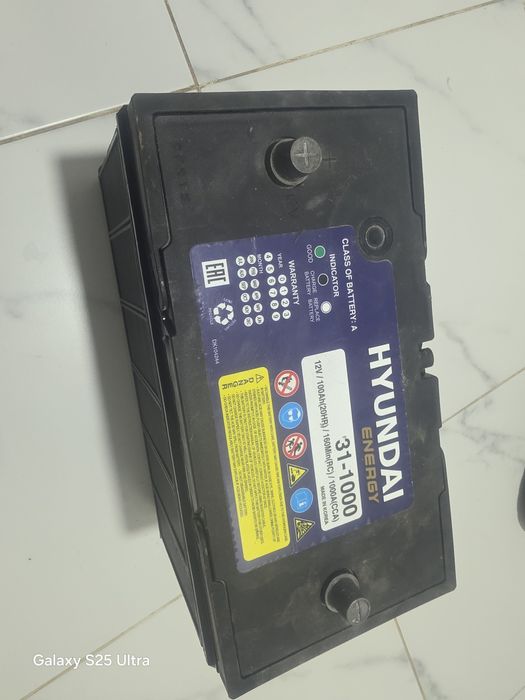 Новый аккумулятор 100