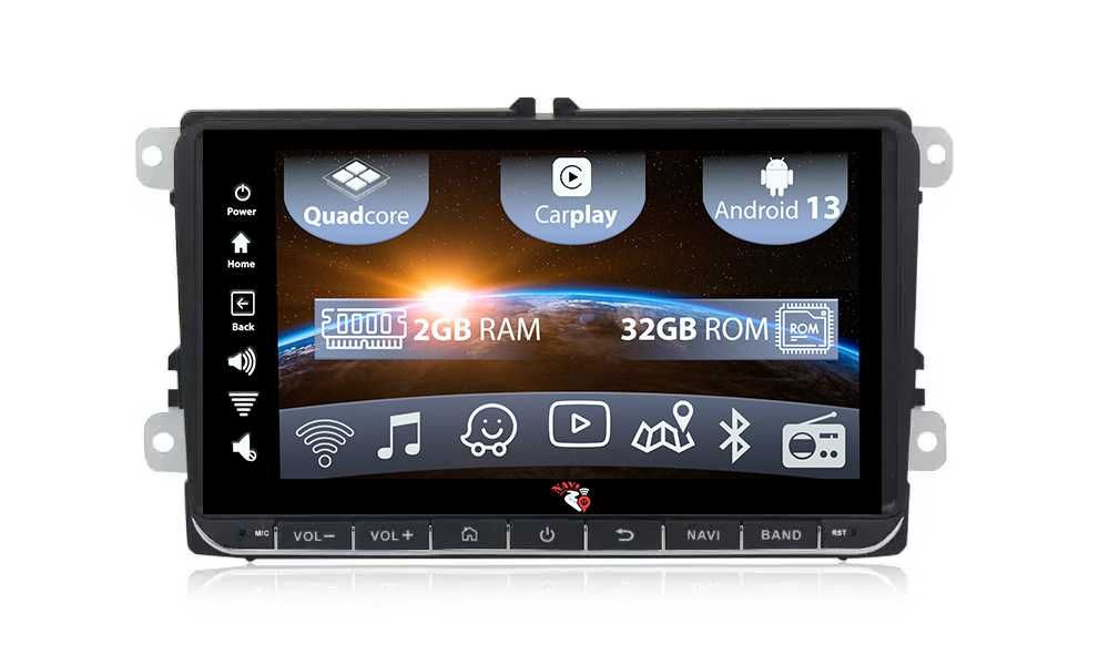 Navigatie NAVI-IT VW, 9 inch, 2 GB RAM 32 GB ROM, Android 13