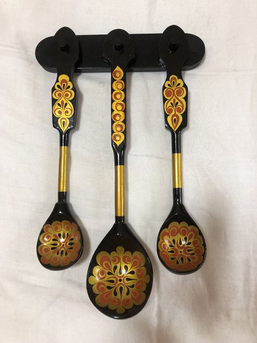 Деревянные ложки . Набор. Башкирия