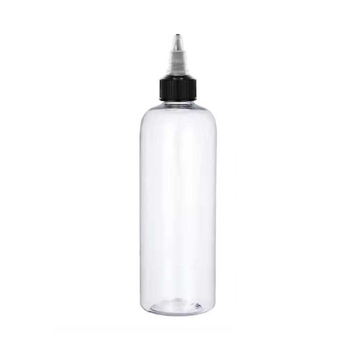Пластмасова кристална бутилка 100 ml, капачка с капкомер 10бр 20214449
