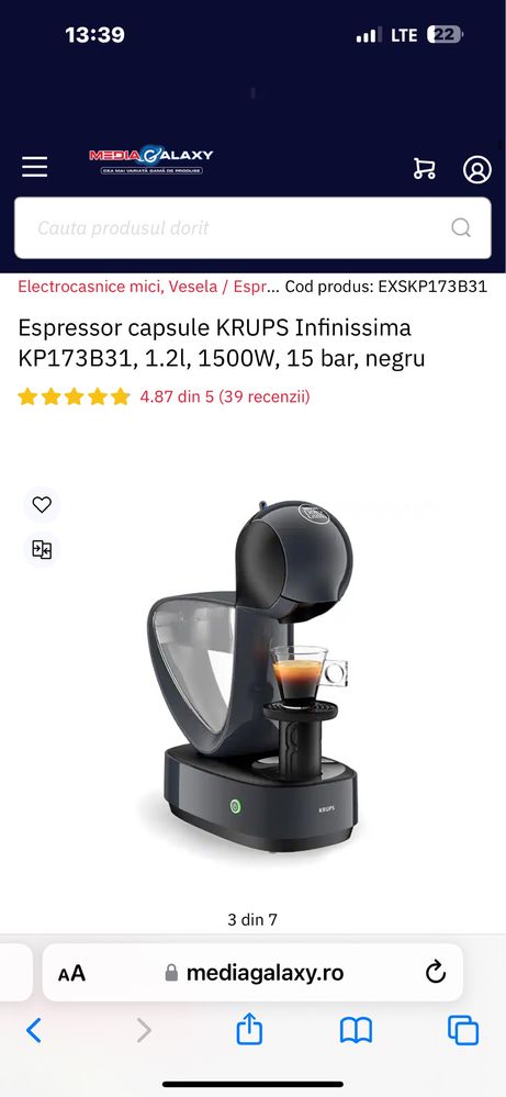 Dolce Gusto APARAT NOU