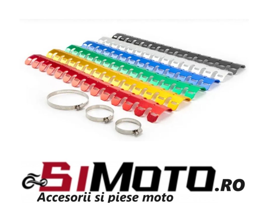 Protecție evacuare toba moto ornament galerie motocicleta esapament